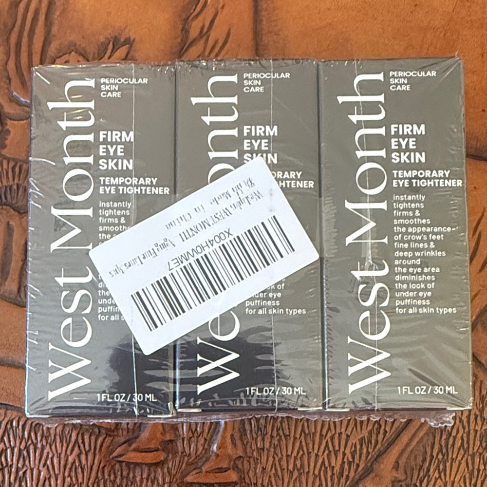 Firm Eye Skin Cream. Temporary Eye Skin Tightener! 3- Pack!